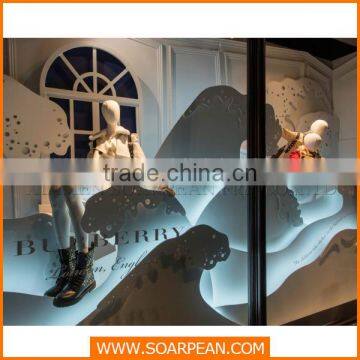 Marine Theme PVC Window Display Design Summer Window Display Props photo-2
