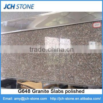 G648 Chinese pink granite slabs & strips polished cheaper prefab countertops