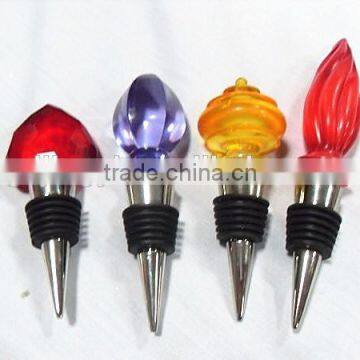 Clear Acrylic Led Shining Bar Wine Bottle Stopper Supplier photo-3