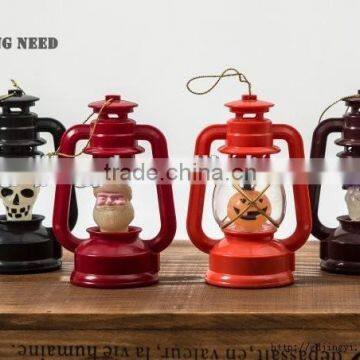 Plastic Led Warmwhite Lighting Small Lantern Halloween Decorations photo-3