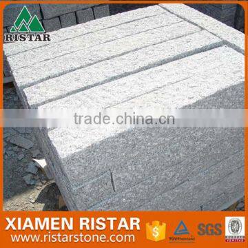 Natural granite stone palisade / pillar with pineapple surface
