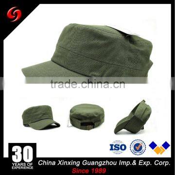 China Factory Custom High Quality Blank Flat Top Military Cap/Military Baseball Hats Caps photo-2