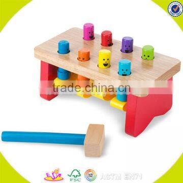 wholesale fashion wooden pounding toys for kids wooden pounding toys for kids W11G020