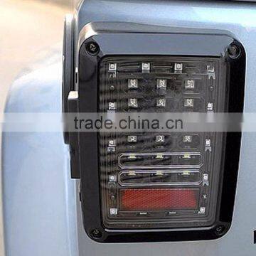 LED Tail Lamp Replacement Tail Lights Brake Reverse Lamps for 2007-2015 Jeep Wrangler JK photo-5