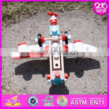 2016 New Design Kids Wooden Self Assemble Toys,fashion Children Wooden Self Assemble Toys,wooden Self Assemble Toys W03B048 photo-5