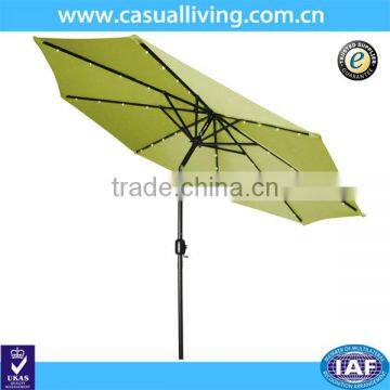 Deluxe Patio Umbrella Solar Powder LED Lights