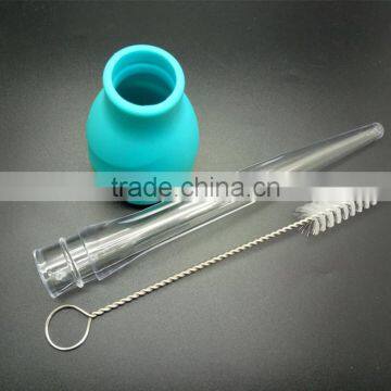 LFGB ,FDA Food Grade Silicone Turkey Meat Baster With Washing Brush for BBQ photo-2