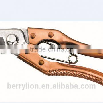 Berrylion 8"/200mm Gardening Scissors Pruning Shears with Metal Handle