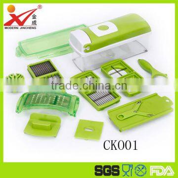 Factory top quality PP and stainless steel material TV show products multifunctional peeler and grater