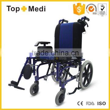 TRW958LBCGPY Reclining Wheel Chair With Reclining High Back, Adjustable Headrest photo-5