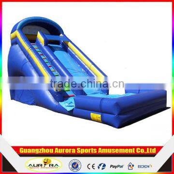 Commercial adult inflatable water slide with pool big water slides for sale