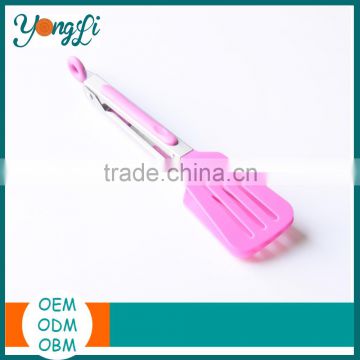 Kitchen Gadget Silicone Plastic&Stainless Tong