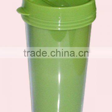 Custom LOGO Double Wall Water Cup Plastic Promotional Gift Bottle photo-3