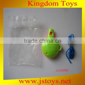 plastic duck whistle