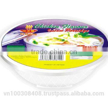 " VI HUONG" Instant Bowl Porridge 50g With Chicken Flavour - Thien Huong Food JSC