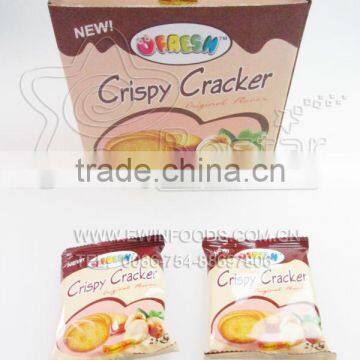 Delicious Snack !!! Big Round Biscuit Various Flavours Crispy Cracker photo-2