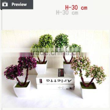 Indoor Artificial Desktop Decoration Pieces Small Fake Pot Plants photo-4