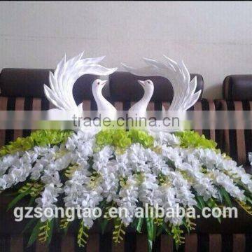 Indoor Concret Decorative Molds Swan Statue photo-4