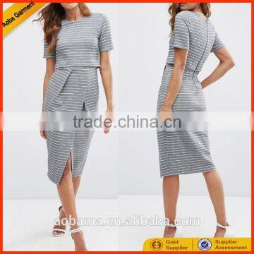 Open Front Short Sleeve Women Maxi Cheap Wholesale Ladies Chinese Clothing Manufacturers