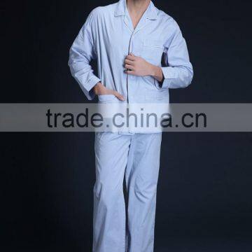 Men's 100%Cotton Long Sleeve Pyjamas/ Homewear / Nightgown photo-2