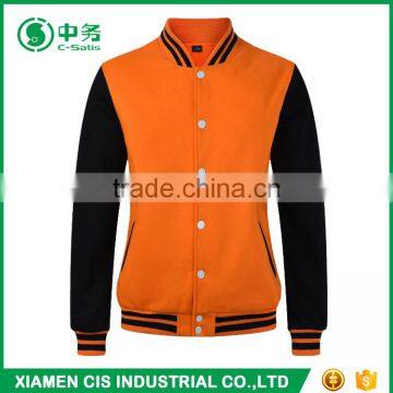 High Quality Custom Logo American Fashion Unisex College Varsity Jacket for Wholesale photo-4