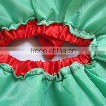 Red Green Girls Christmas Tutu photo-3