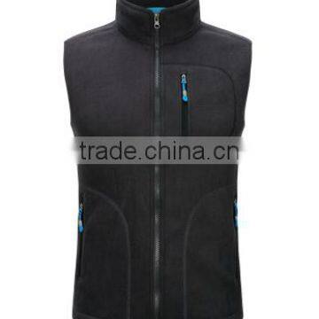 Fashionable Ladies Winter Jackets Warm Waistcoats 100% Polyester Polar Fleece Cheaper Customized Zip-up Jackets photo-2