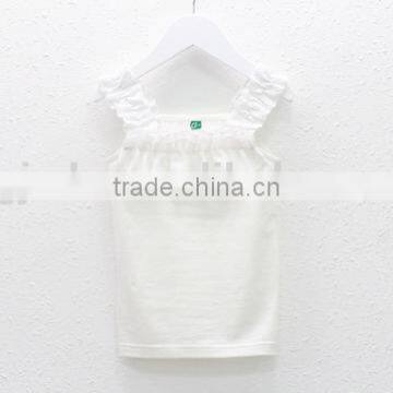 Children Summer Cute Vest Kids Sweet T-shirt Pure Cotton T-shirt for Fashion Girl photo-3