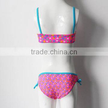 Girls Sexy Pink Cute Swimwear photo-4