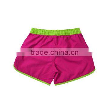 OEM Brand Board Shorts Women Swiming Trunks Pink Beach Shorts photo-2