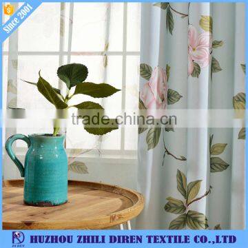 Fashion Style Floral Designs Curtains Fabrics For Living Room photo-6