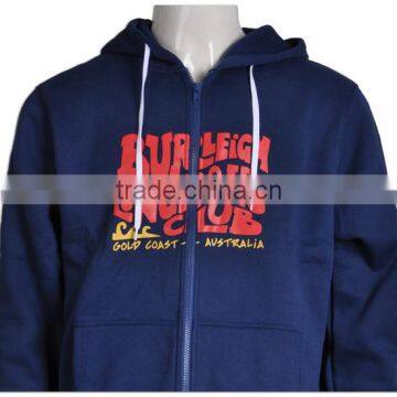 100% Cotton Fashion Men's Slim Zip up Hoodie Jacket Coat Sweatshirt photo-5