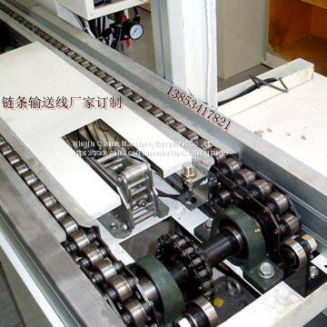 Stainless steel chain conveyor line