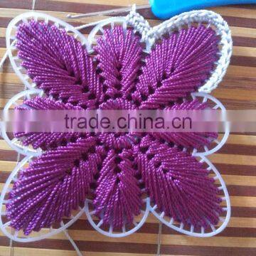 DIY Craft Butterfly Plastic Canvas Shapes for Purse/bag/needlepoint Projects/coasters//auto Cusions photo-4