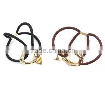 Iron Based Alloy Elastic Hair Ties Heart Coffee photo-3