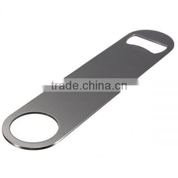 Large Flat Stainless Steel Beer Bottle Cap Bar Blade Opener Tool Business Card Beer Openers multi-function bottle opener