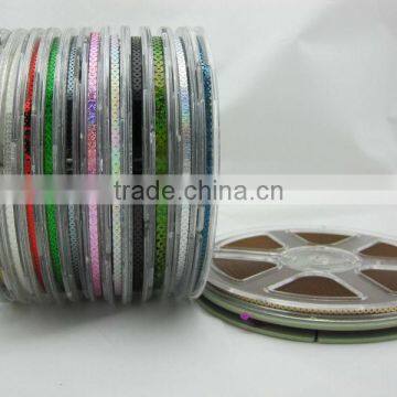 Hot Fix Spangle Sequins Roll Back With Glue for Hot Fix Sequin Motif photo-6