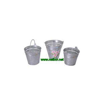 Galvanized Buckets Metal Pail photo-3