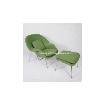 Cashmere womb chair