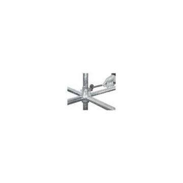 Q345 Electrical Galvanizated Cuplock System Scaffolding Vertical With Spigot