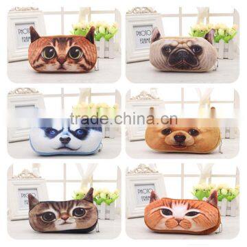 Hot Sale Custom 3D Cool Animal Printed Pencil Bags for Kids photo-3