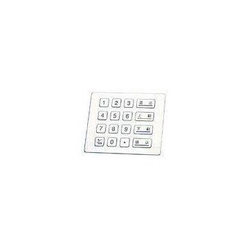 ZT582B polymer PIN PAD with 6 Function Keys Kiosk Metal Keyboard