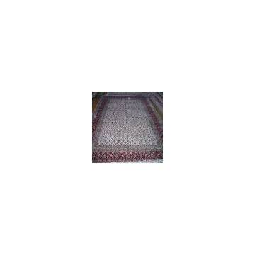 10x14ft hand knotted pure silk carpet