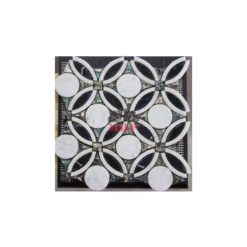 marble add pearl mosaic board hotel