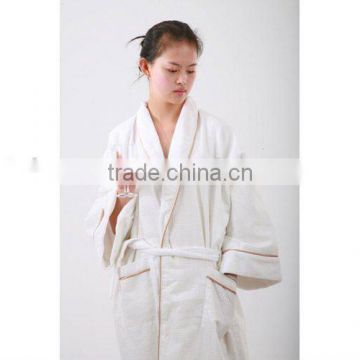 cotton bathrobe