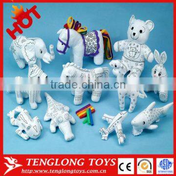 Custome kids educational washable tyvek painting toys for kids diy