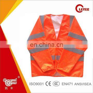 Pink police safety reflective jackets for road safety KF-019