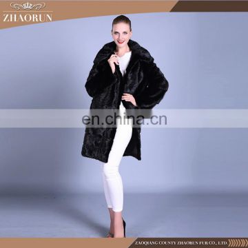 Real mink fur garment winter mink fur coat high quality coat for woman