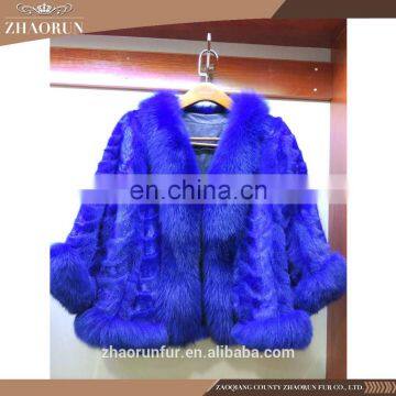 Hot 2017 Fur Coat Elegant Warm Women Mink Fur Coat Wholesale