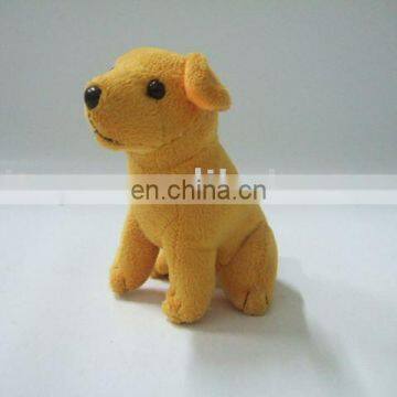 plush&stuffed sitting dog, soft kid's animal toy